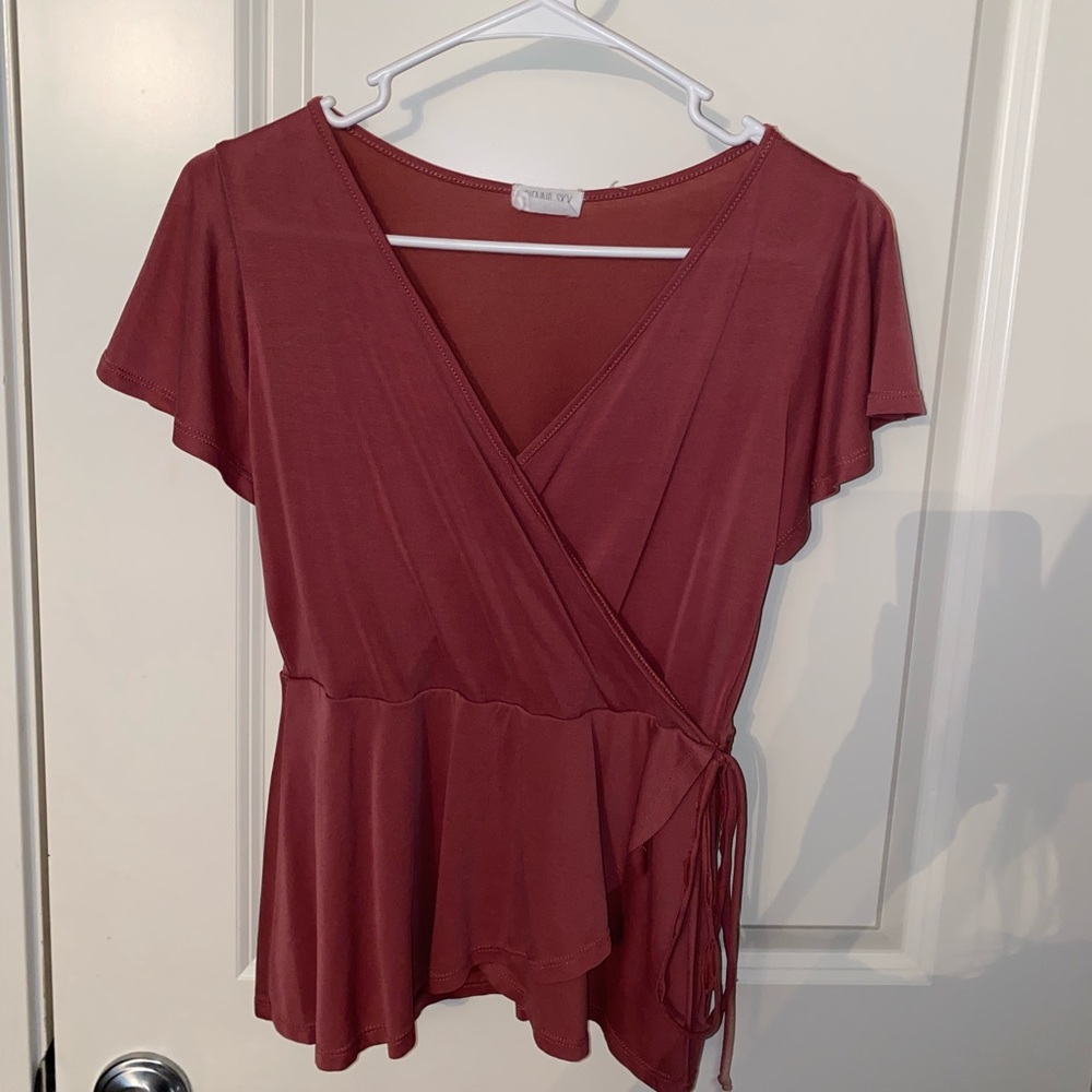 Sienna sky pink top